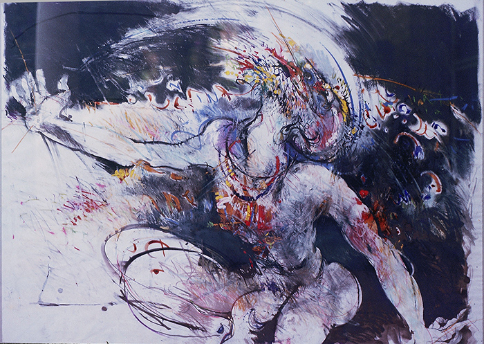 dancing figure