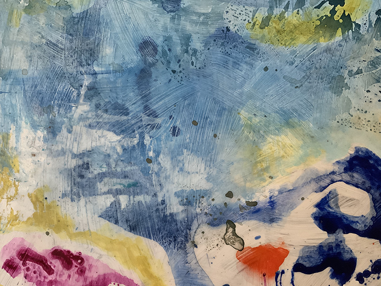estuary - abstract image